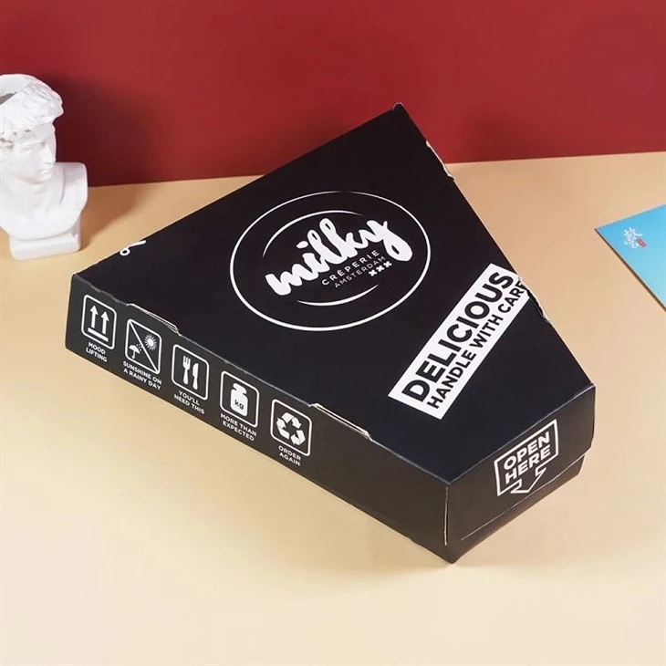 Pudełko na pizzę Slice z nadrukowanym logo