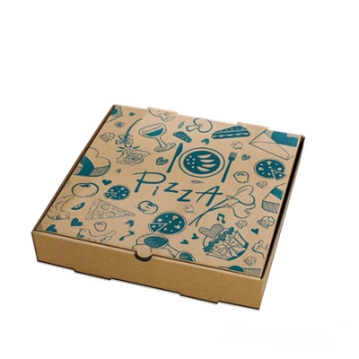 Pudełko papierowe do pakowania pizzy z niestandardowym logo