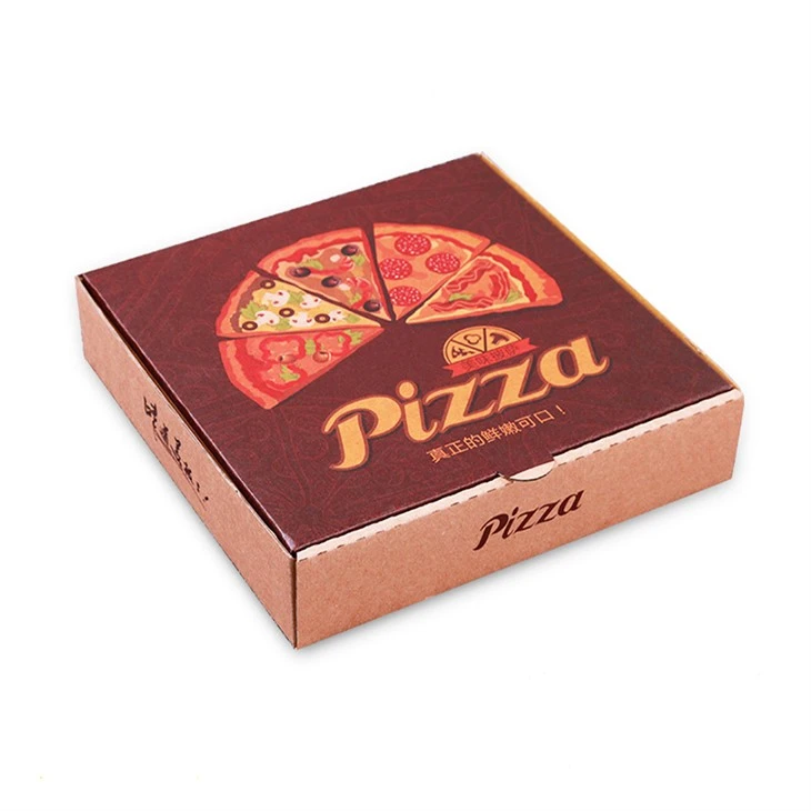 Niestandardowy drukowany 12-calowy karton na pizzę wielokrotnego użytku